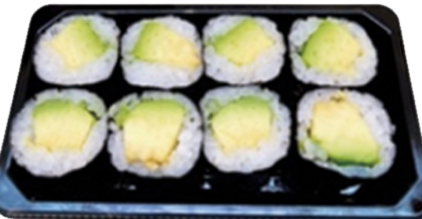 Maki aguacate con philadelphia